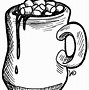 Image result for Cocoa Clip Art Black and White