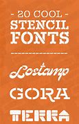Image result for Typefaces for Stencils