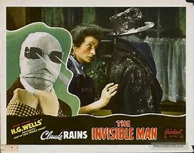 Image result for The Invisible Man Starring Claude Rains