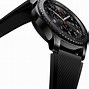 Image result for Samsung Gear S3 Frontier Watch Long Black Leather Bands