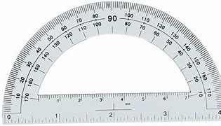 Image result for Printable Protractor with Degree