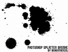 Image result for DeviantArt Paint Splatter Brush Set