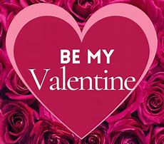 Image result for Be My Valentine Card