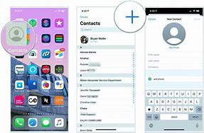 Image result for New Contact iPhone Blank