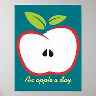 Image result for Apple a Day Poster