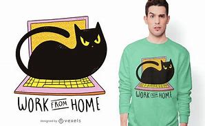 Image result for Office Cat T-shirt