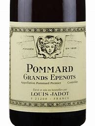Image result for Louis Jadot Pommard Grands Epenots