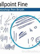 Image result for Ballpoint Pen Brush Photoshop
