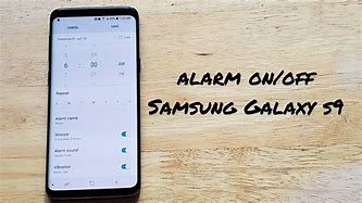 Image result for Samsung S9 Alarm