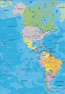 Image result for American Map of the World