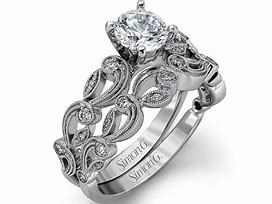 Image result for Feather Wedding Band