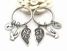 Image result for Best Friend Keychains