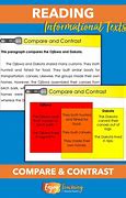 Image result for Text Feature Compare and Contrast