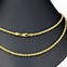 Image result for Round Necklace Gold 3Mm