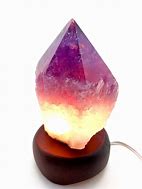 Image result for Amethyst Stone Lamp