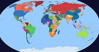 Image result for 60s World Map