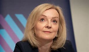 Image result for Liz Truss On a Chair