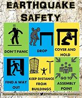 Image result for Earthquake Safety Sign