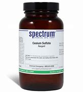Image result for Cesium Sulfate
