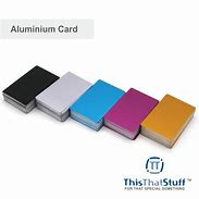 Image result for Aluminium Card