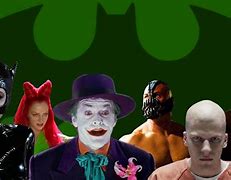 Image result for Batman Movie Villains List