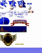 Image result for Sonic 1 Title Screen Letters
