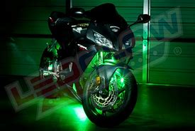 Image result for Green LED Motorcycle Lights