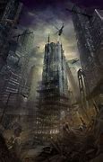 Image result for Dystopian Abandoned City