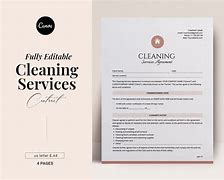 Image result for Cleaning Contract Template