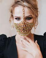 Image result for Protective Face Mask Gold