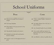 Image result for School Uniforms Pros and Cons Essay
