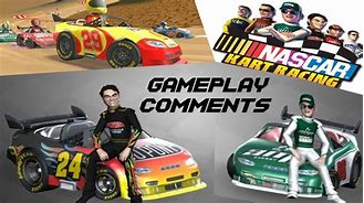 Image result for NASCAR Wii Kart Racing CD