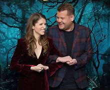 Image result for James Corden and Anna Kendrick Love Story Wedding