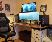 Image result for Computer Setup with Laptop
