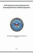 Image result for DoD Concept of Operations Template