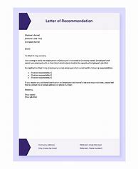 Image result for Reference Letter of Recommendation