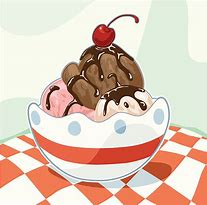 Image result for Ice Cream Bowl Cartoon