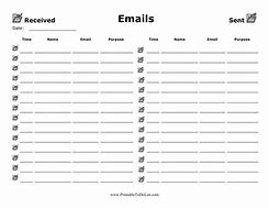 Image result for Mail Log Form