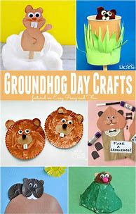 Image result for Groundhog Day Toddler Craft