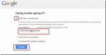 Image result for My Gmail Password Reset
