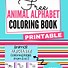 Image result for Alphabet Animals A to Z Coloring Pages