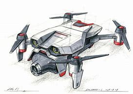 Image result for Drone Concept Sketch