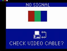 Image result for No Signal Font
