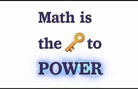 Image result for Math Is Power