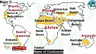 Image result for Major Deserts of the World