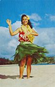 Image result for Vintage Hula Girl Clip Art