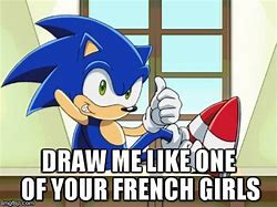Image result for Sonic Pose Meme