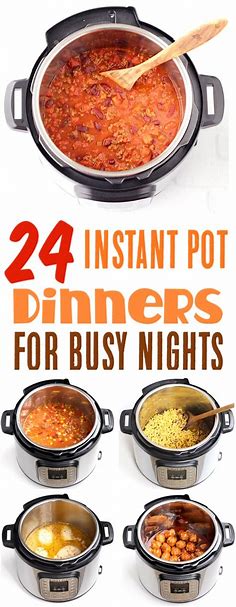 35 Easy Instant Pot Recipes for Busy Nights! - The Frugal Girls