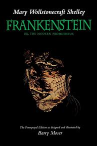 Image result for Frankenstein Book Cover Waves