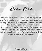 Image result for Praying for Peace of Mind